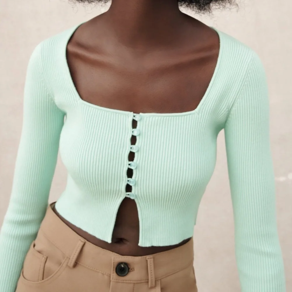 ZARA Knit Cropped Jacket